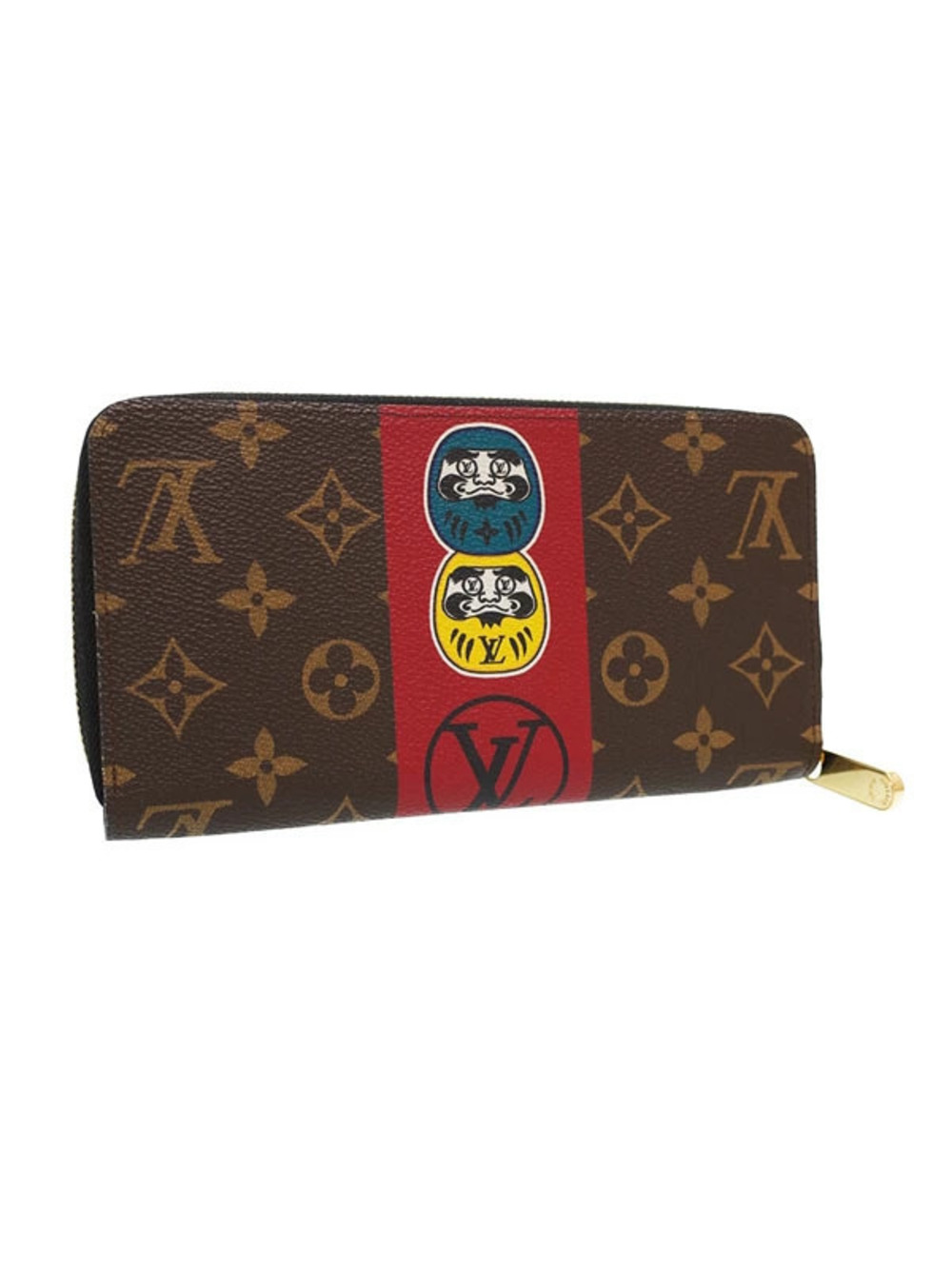 Louis Vuitton Zipper Wallet Long Zippy Monogram Round